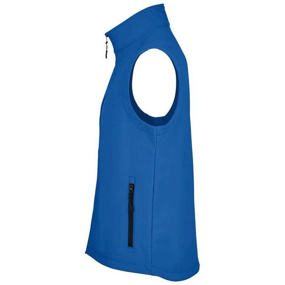 SOLS Mens Race Softshell Body Warmer / Royal Blue - Picture 2 of 3